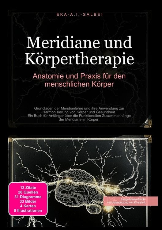 Produktbild: Meridiane und K&ouml;rpertherapie: Anatomie und Praxis f&uuml;r den menschlichen K&ouml;rper
