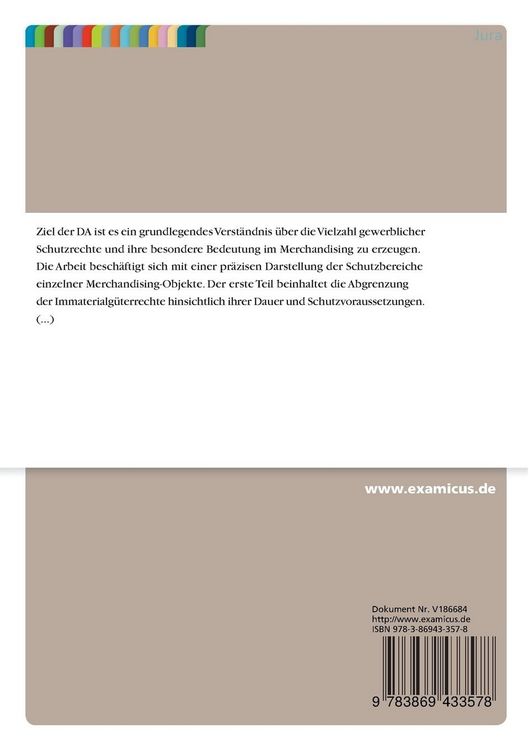 Produktbild: Schutz von Marken und Design bei Merchandisingprodukten