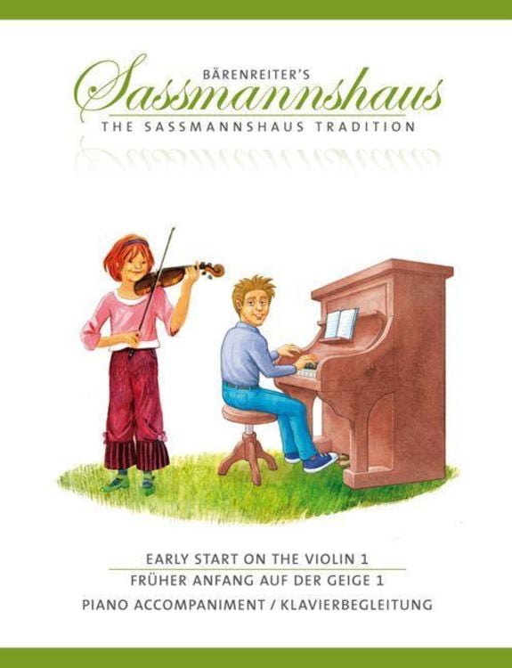 Produktbild: Fr&uuml;her Anfang auf der Geige 1 / Early Start on the Violin 1 -Klavierbegleitung-