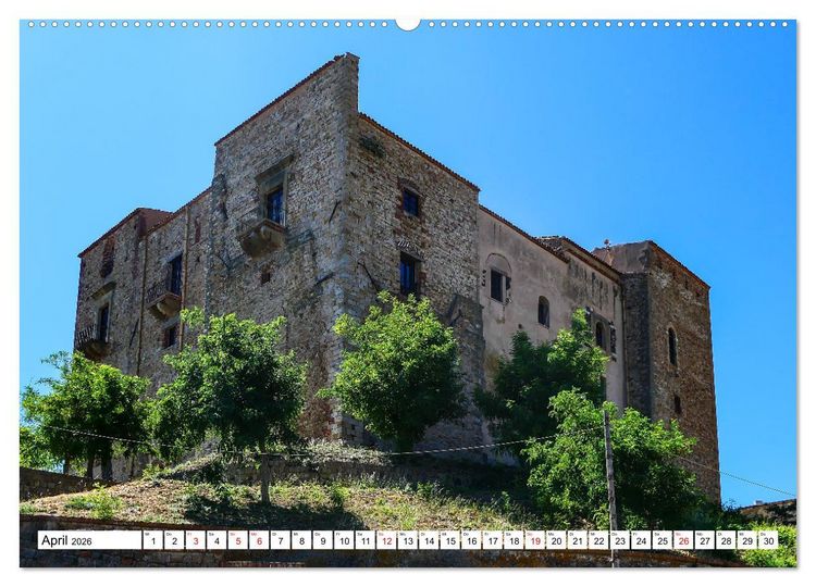 Produktbild: Sizilianische Urspr&uuml;nglichkeit Castelbuono (Wandkalender 2026 DIN A2 quer), CALVENDO Monatskalender