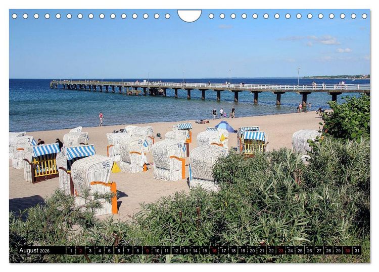 Produktbild: Timmendorfer Strand (Wandkalender 2026 DIN A4 quer), CALVENDO Monatskalender