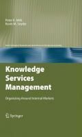 Produktbild: Knowledge Services Management