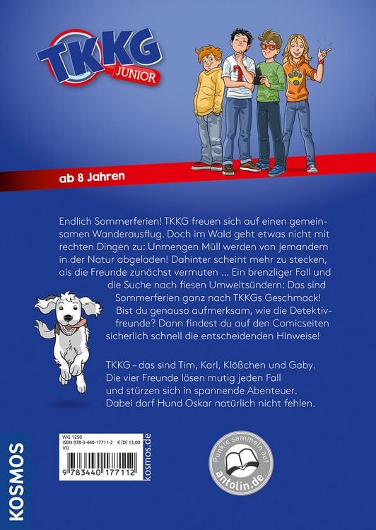 Produktbild: TKKG Junior, Vergifteter Wald