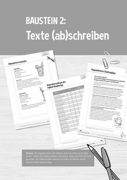 Produktbild: Leserlich schreiben in der Sekundarstufe I