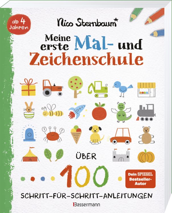 Produktbild: Meine erste Mal- und Zeichenschule. Ab 4 Jahren