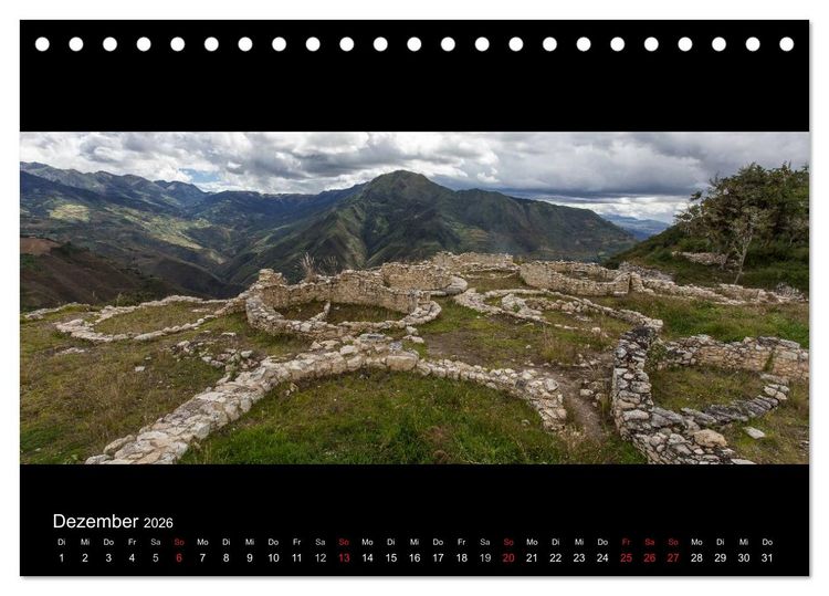 Produktbild: Peru & Bolivien - Land der Inka (Tischkalender 2026 DIN A5 quer), CALVENDO Monatskalender