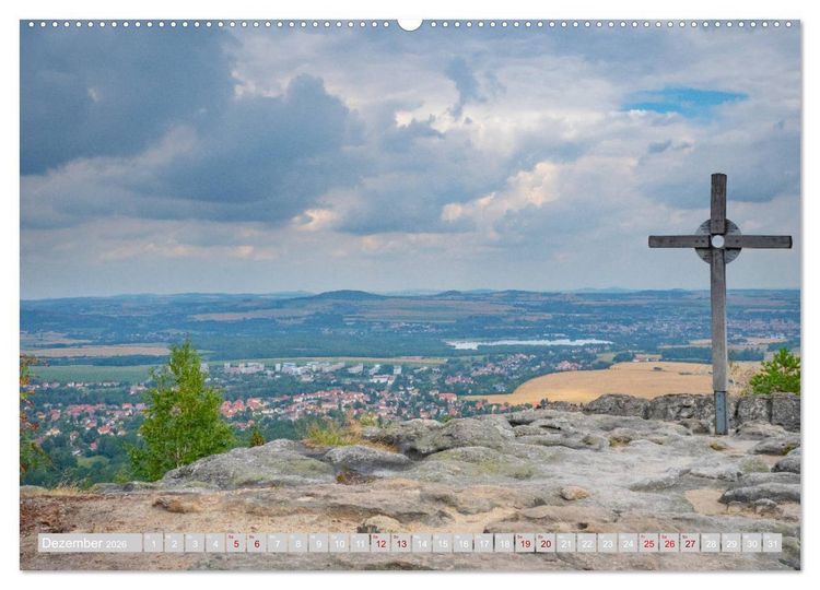 Produktbild: Naturpark Zittauer Gebirge (Wandkalender 2026 DIN A2 quer), CALVENDO Monatskalender