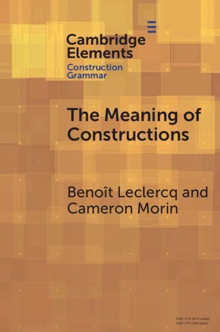 Produktbild: The Meaning of Constructions