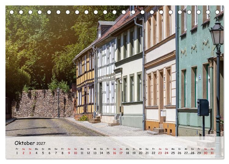 Produktbild: Bernau bei Berlin. Ein Jahr in Bildern (Tischkalender 2027 DIN A5 quer), CALVENDO Monatskalender