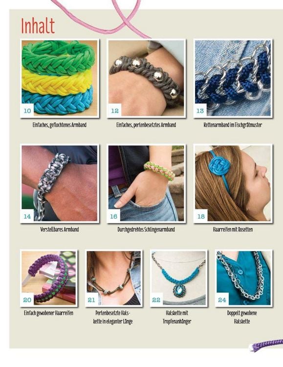Produktbild: Armb&auml;nder aus Paracord