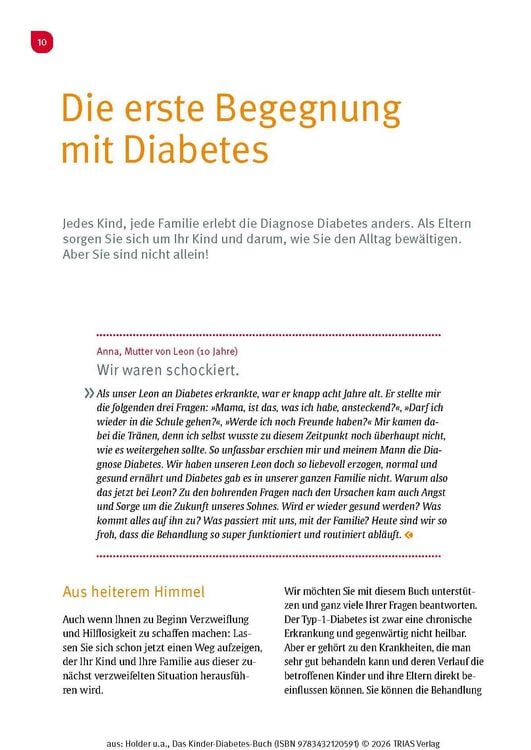 Produktbild: Das Kinder-Diabetes-Buch