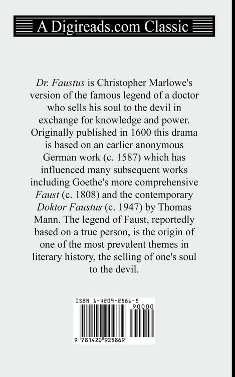 Produktbild: Dr. Faustus
