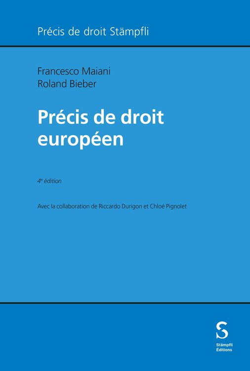 Produktbild: Pr&eacute;cis de droit europ&eacute;en