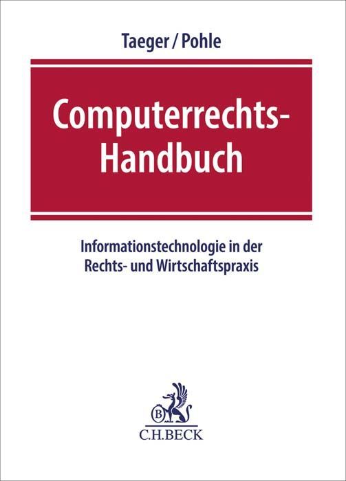 Produktbild: Computerrechts-Handbuch