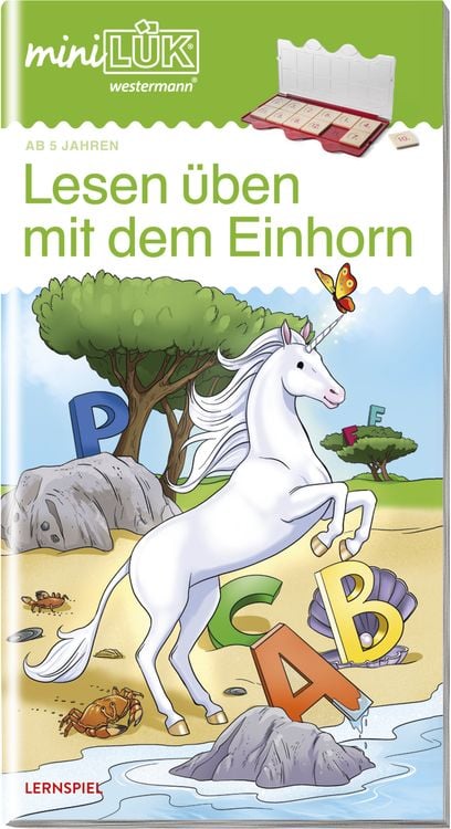 Produktbild: MiniL&Uuml;K Lesen &uuml;ben mit dem Einhorn