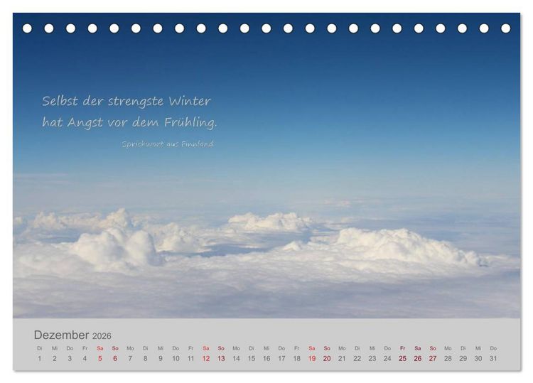 Produktbild: Jahres-Zeiten (Tischkalender 2026 DIN A5 quer), CALVENDO Monatskalender