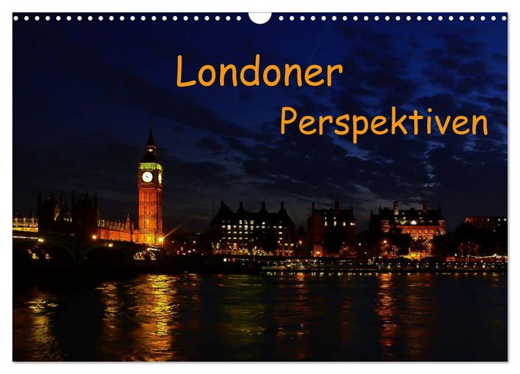 Produktbild: Londoner Perspektiven (Wandkalender 2026 DIN A3 quer), CALVENDO Monatskalender