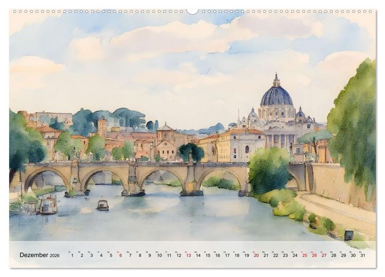 Produktbild: Europas Zwergstaaten im Fokus (hochwertiger Premium Wandkalender 2026 DIN A2 quer), Kunstdruck in Hochglanz