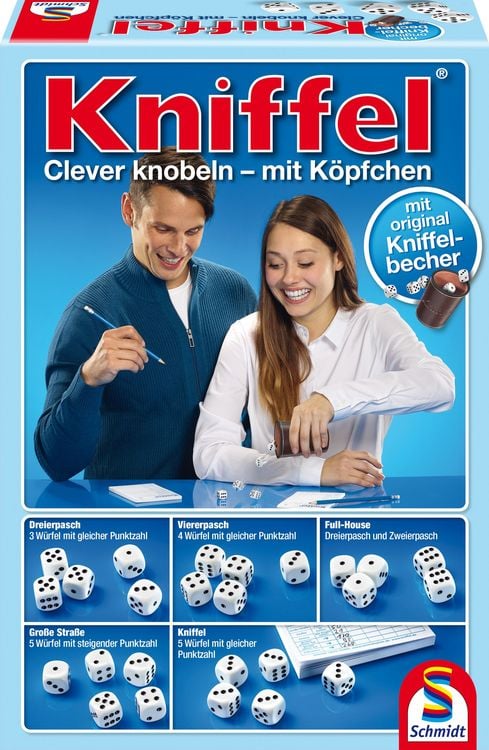 Bild vom Artikel Schmidt Spiele - Kniffel - Kniffel mit Lederwürfelbecher vom Autor 