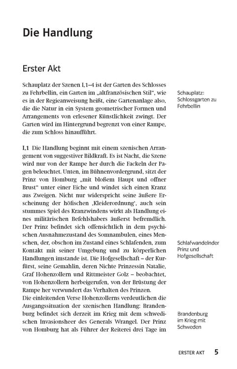 Produktbild: Klett Lekt&uuml;rehilfen Heinrich von Kleist, Prinz Friedrich von Homburg