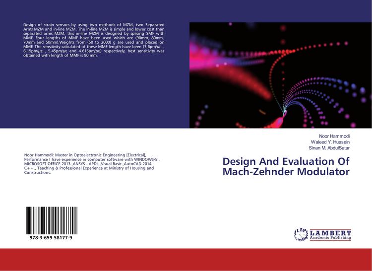 Produktbild: Design And Evaluation Of Mach-Zehnder Modulator