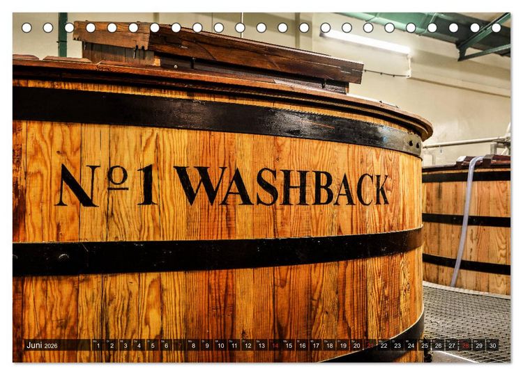 Produktbild: Whisky Distillery - Schottische Brennereien (Tischkalender 2026 DIN A5 quer), CALVENDO Monatskalender