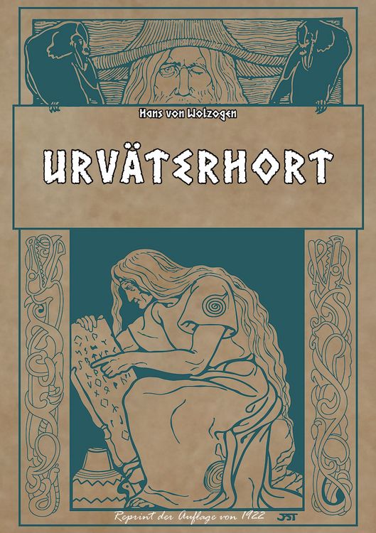 Produktbild: Urv&auml;terhort &ndash; Germanische G&ouml;tter- und Heldensagen mit 62 Federzeichnungen von Franz Stassen