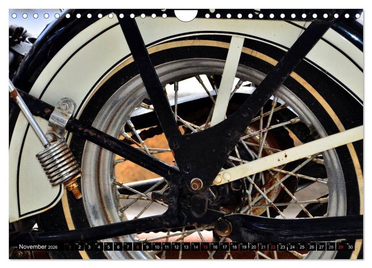 Produktbild: Harley Davidson WLA 750 (Wandkalender 2026 DIN A4 quer), CALVENDO Monatskalender