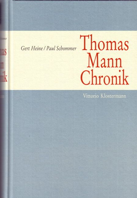 Produktbild: Thomas Mann Chronik