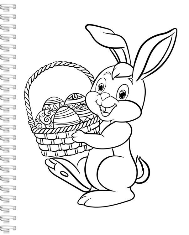 Produktbild: Oster-Malbuch f&uuml;r Kinder