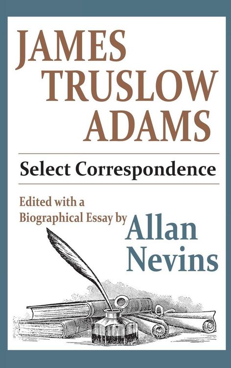Produktbild: James Truslow Adams