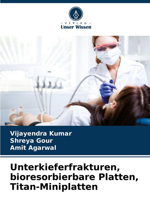 Produktbild: Unterkieferfrakturen, bioresorbierbare Platten, Titan-Miniplatten