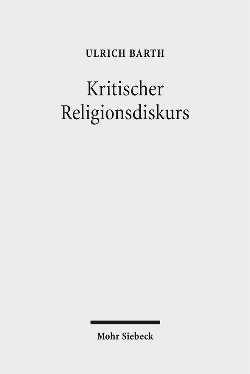 Produktbild: Kritischer Religionsdiskurs