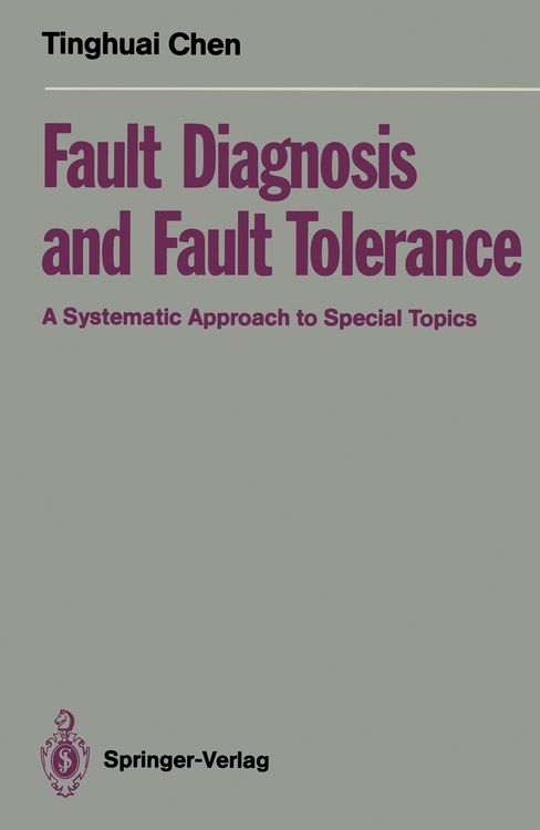 Produktbild: Fault Diagnosis and Fault Tolerance