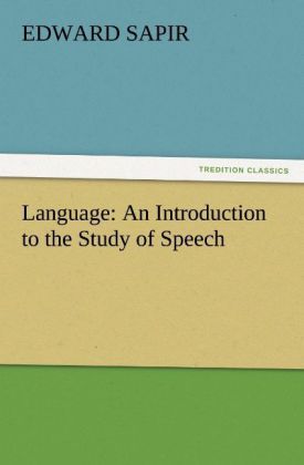Produktbild: Language: An Introduction to the Study of Speech