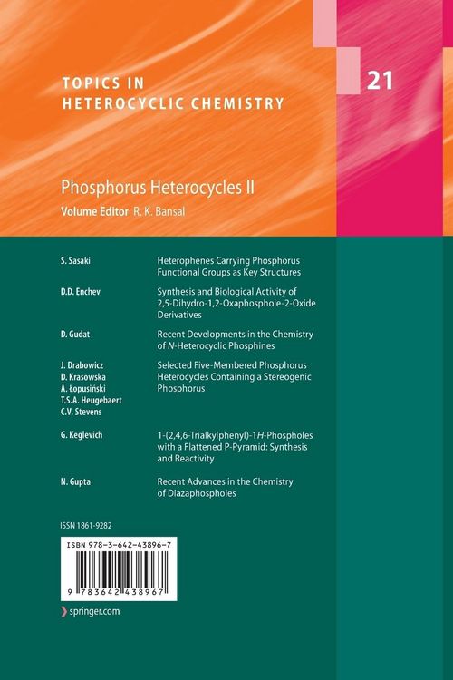 Produktbild: Phosphorus Heterocycles II