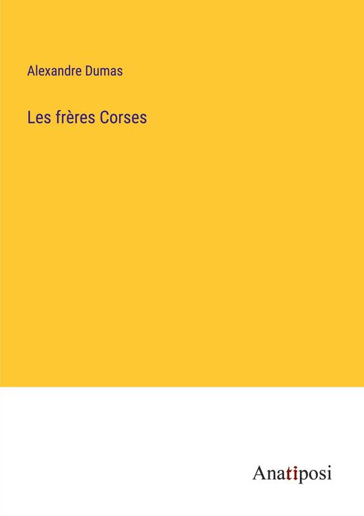 Produktbild: Les fr&egrave;res Corses