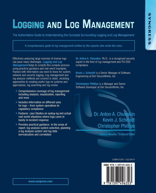 Produktbild: Logging and Log Management