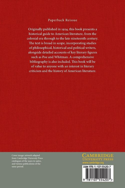 Produktbild: A Short History of American Literature