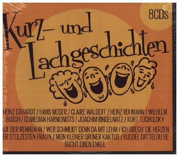 Produktbild: Kurz- und Lachgeschichten, 8 Audio-CD
