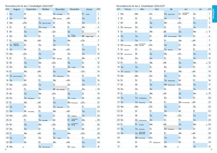 Produktbild: Lehrerkalender - Planer f&uuml;r Lehrerinnen und Lehrer 2026/27