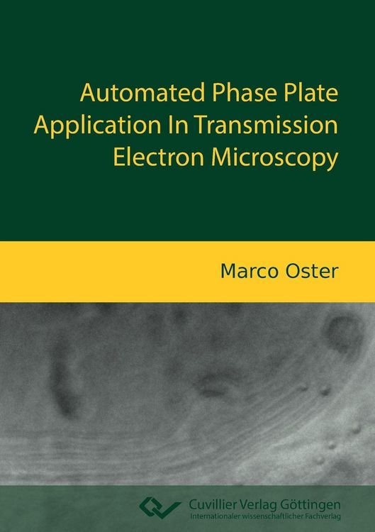 Produktbild: Automated Phase Plate Application In Transmission Electron Microscopy