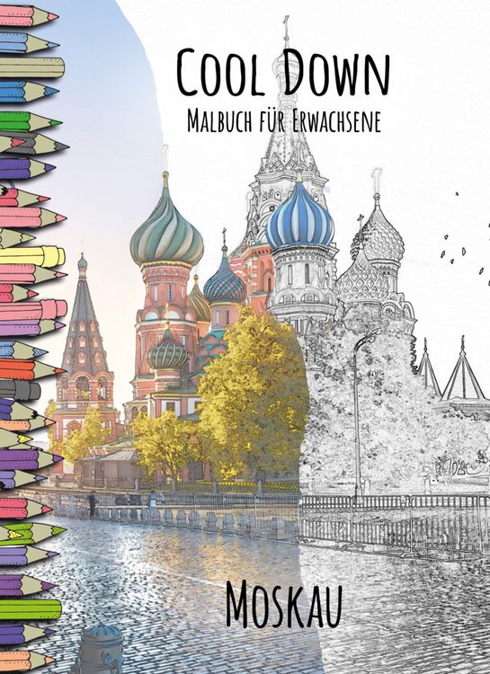 Produktbild: Cool Down | Malbuch f&uuml;r Erwachsene: Moskau