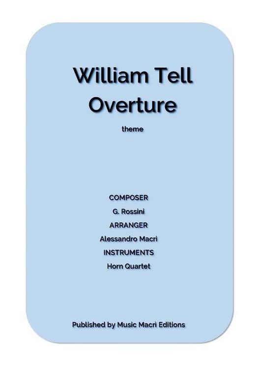 Produktbild: William Tell Overture