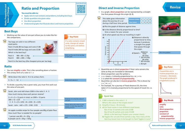Produktbild: AQA GCSE 9-1 Maths Higher All-in-One Complete Revision and Practice