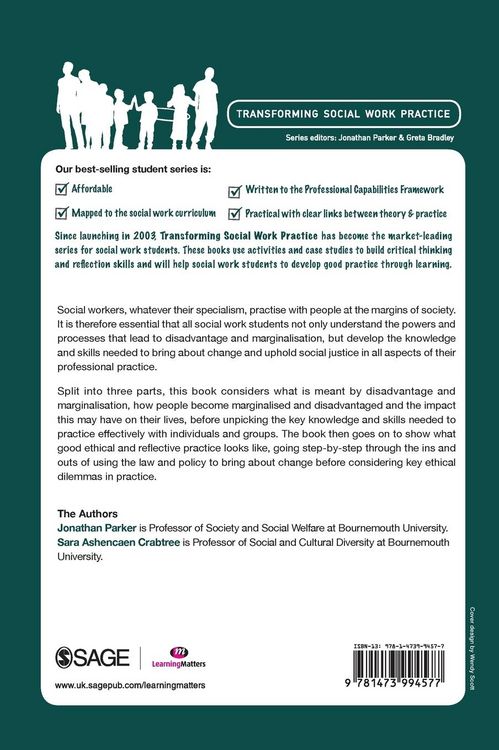 Produktbild: Social Work with Disadvantaged and Marginalised People