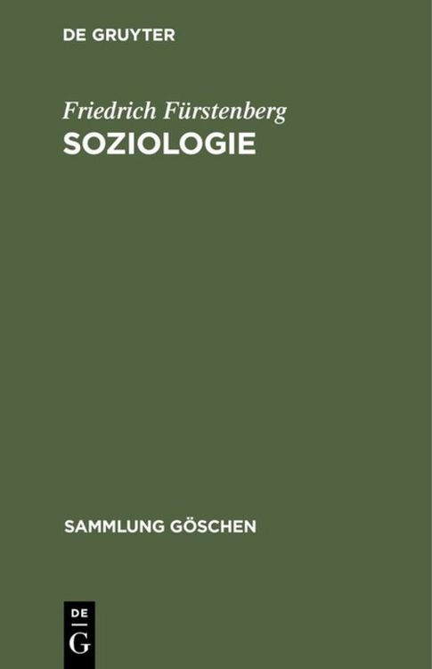 Produktbild: Soziologie