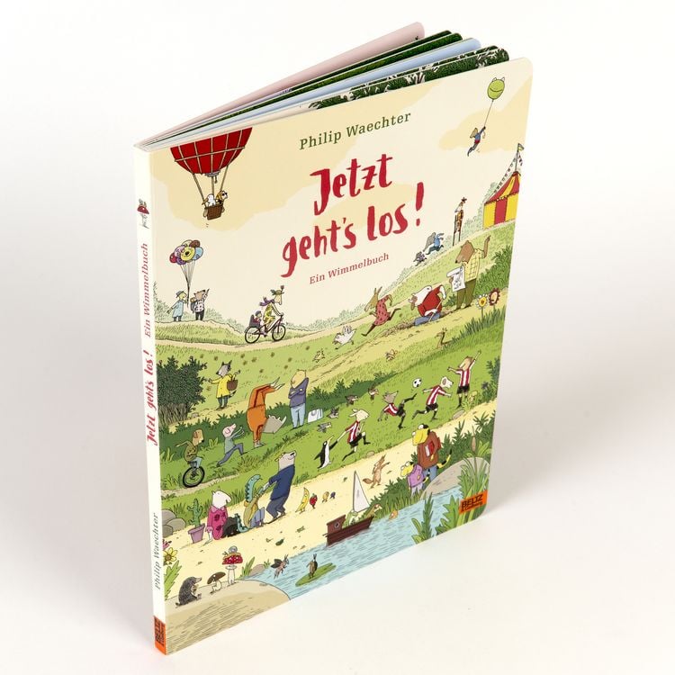 Produktbild: Jetzt geht's los. Ein Wimmelbuch