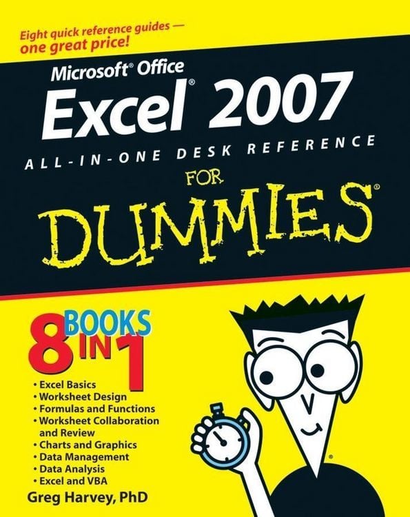 Produktbild: Excel 2007 All-In-One Desk Reference For Dummies