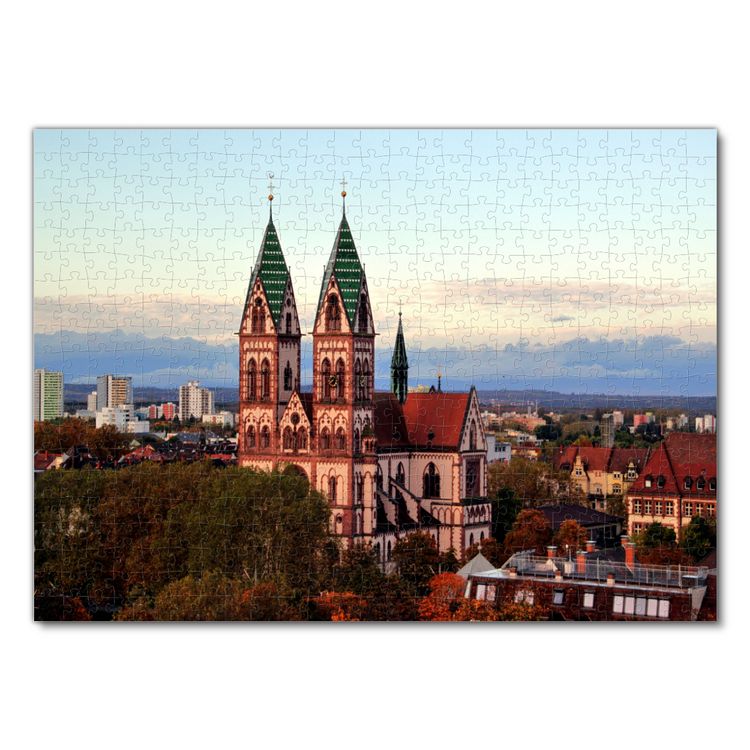 Produktbild: Lais Puzzle Freiburg 500 Teile